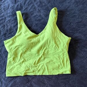 Kelly Green Athleta Crop Top
